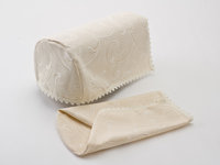 View Item Swirl Design Pair of Arm Caps (Cream)